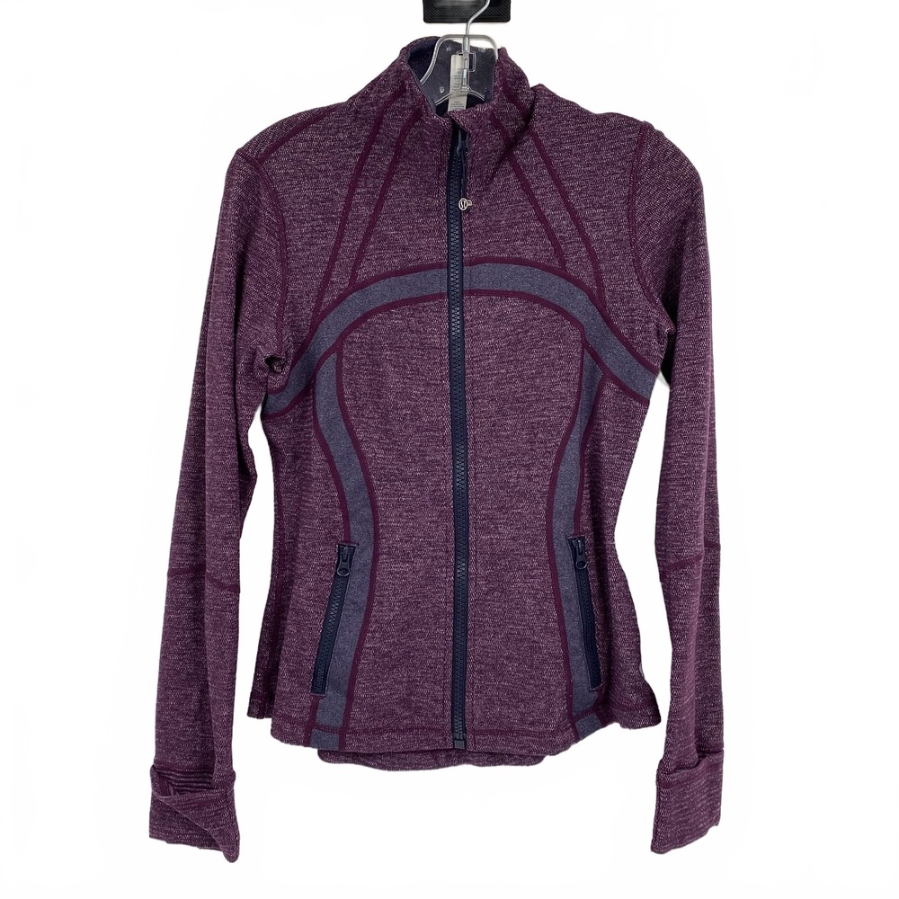 Lululemon Purple Zip Up Jacket | Womens 6